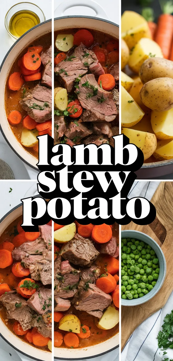 A photo of Lamb Stew Potato Recipe