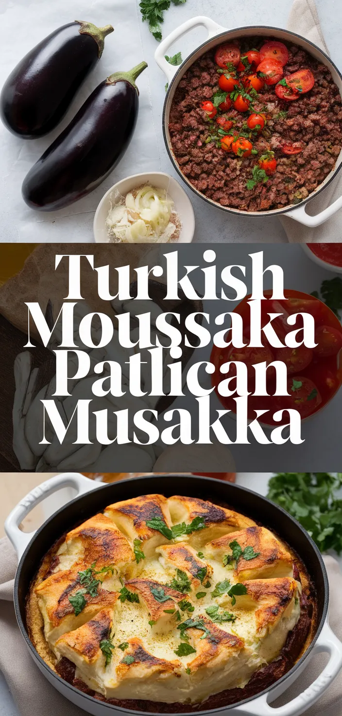 A photo of Turkish Moussaka Patlican Musakka Recipe