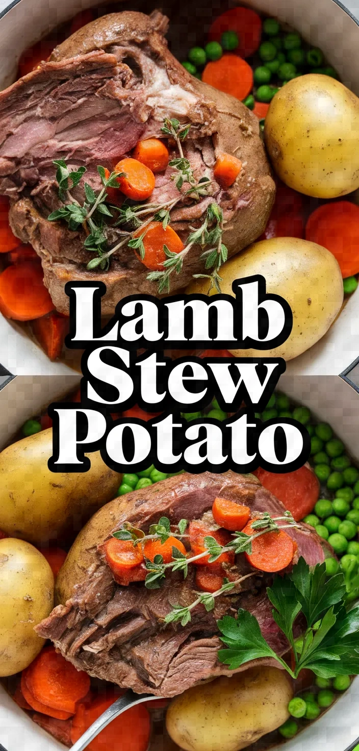 Photo of Lamb Stew Potato Recipe