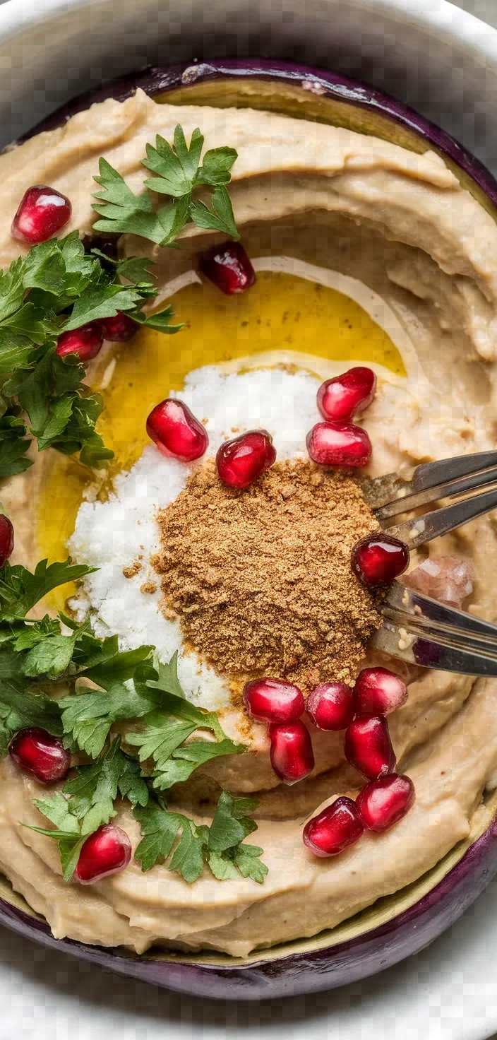 Ingredients photo for Syrian Baba Ganoush Recipe