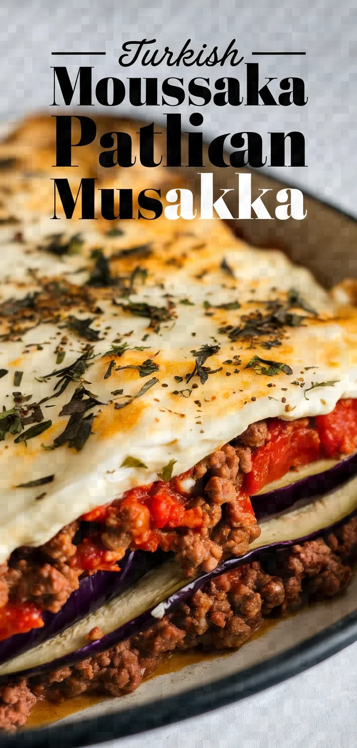 Photo of Turkish Moussaka Patlican Musakka Recipe