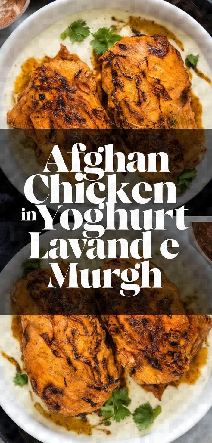 Afghan Chicken In Yoghurt Lavand E Murgh Recipe