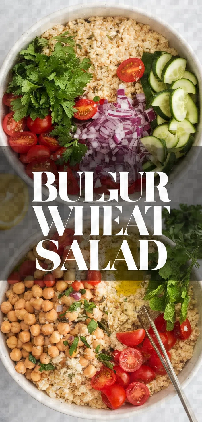 Bulgur Wheat Salad Recipe