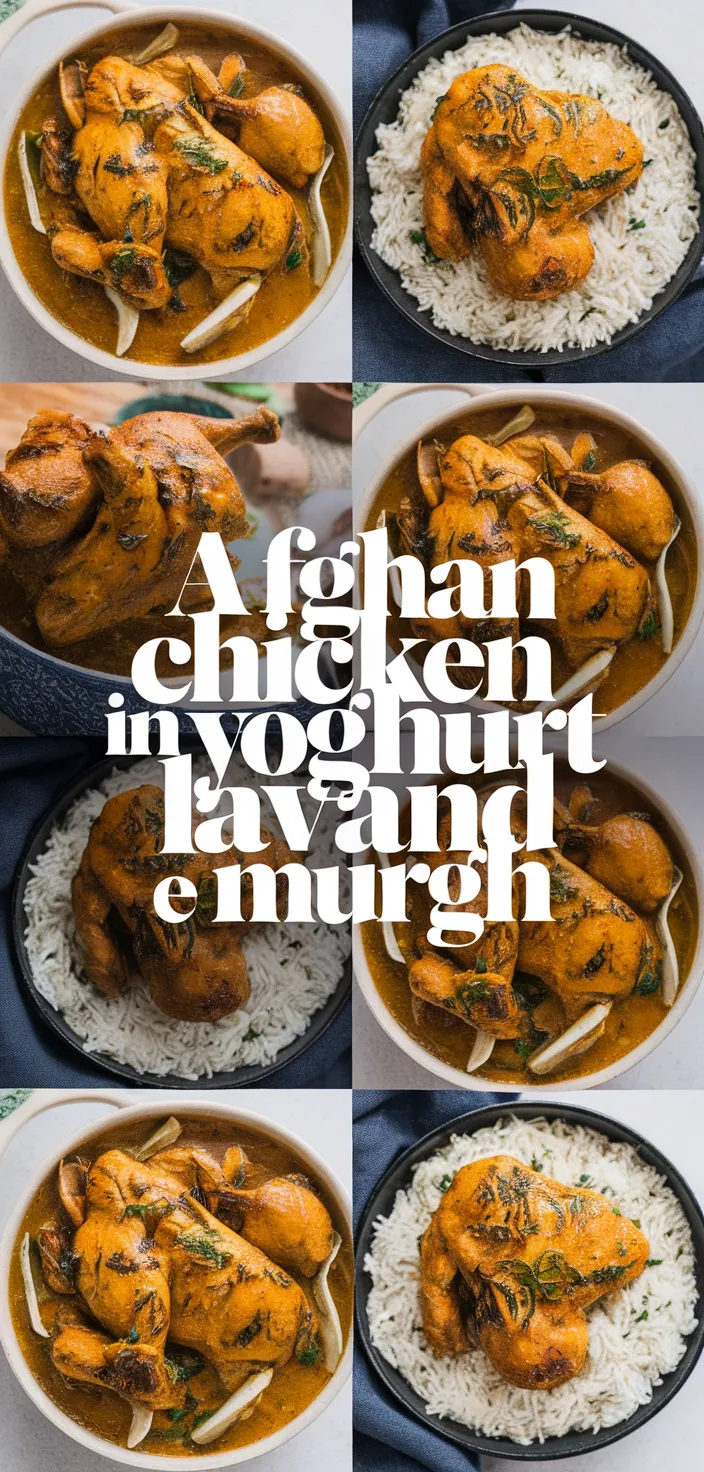 A photo of Afghan Chicken In Yoghurt Lavand E Murgh Recipe