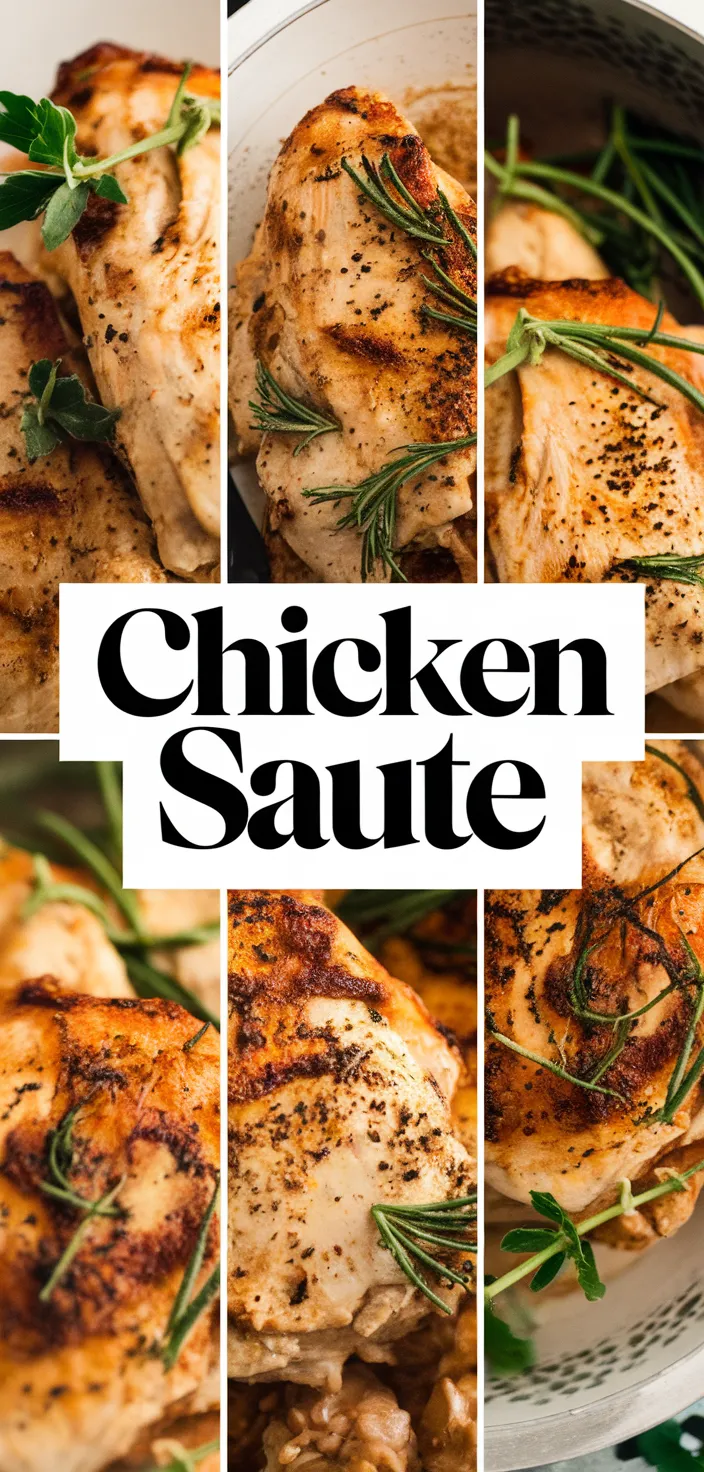 A photo of Chicken Saute Recipe