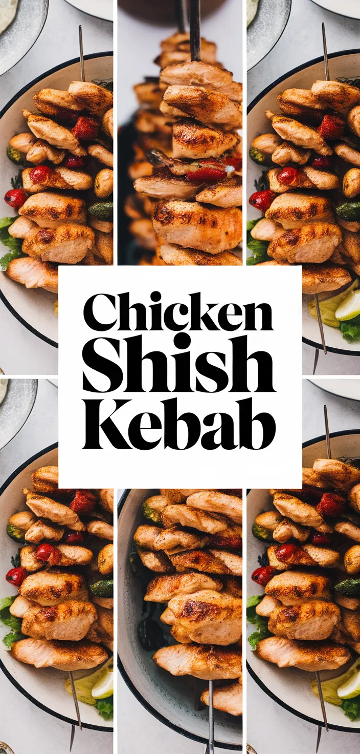 A photo of Chicken Shish Kebab Recipe