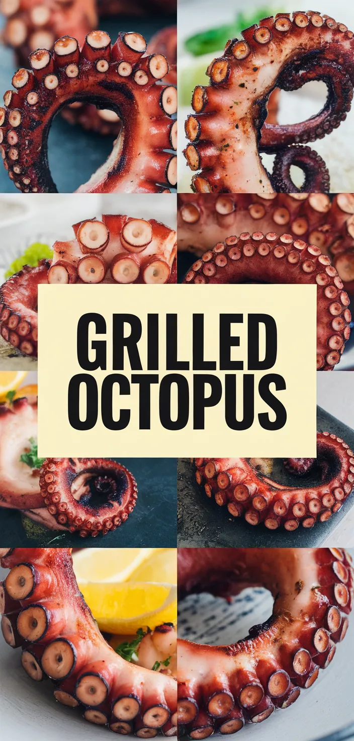 A photo of Grilled Octopus Recipe