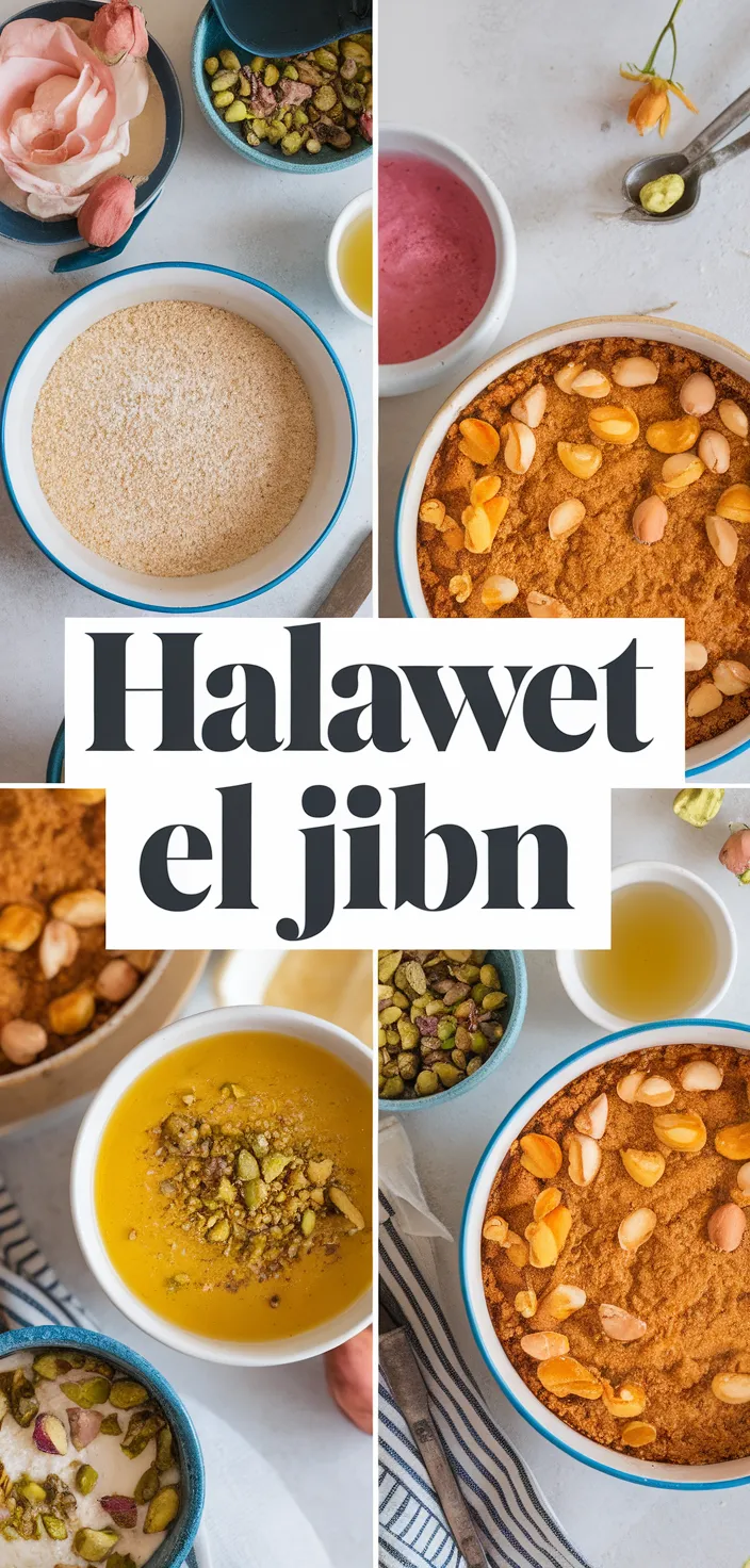 A photo of Halawet El Jibn Recipe