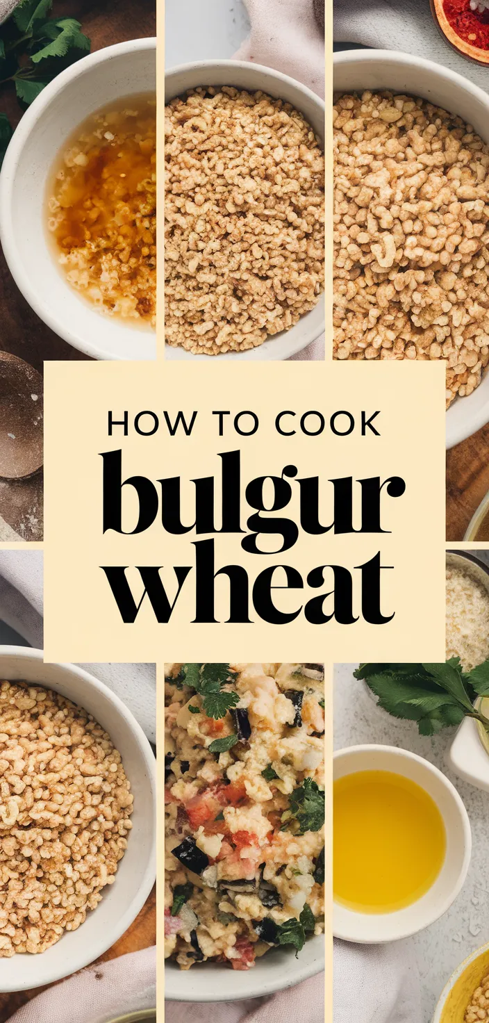 A photo of How To Cook Bulgur Wheat Recipe