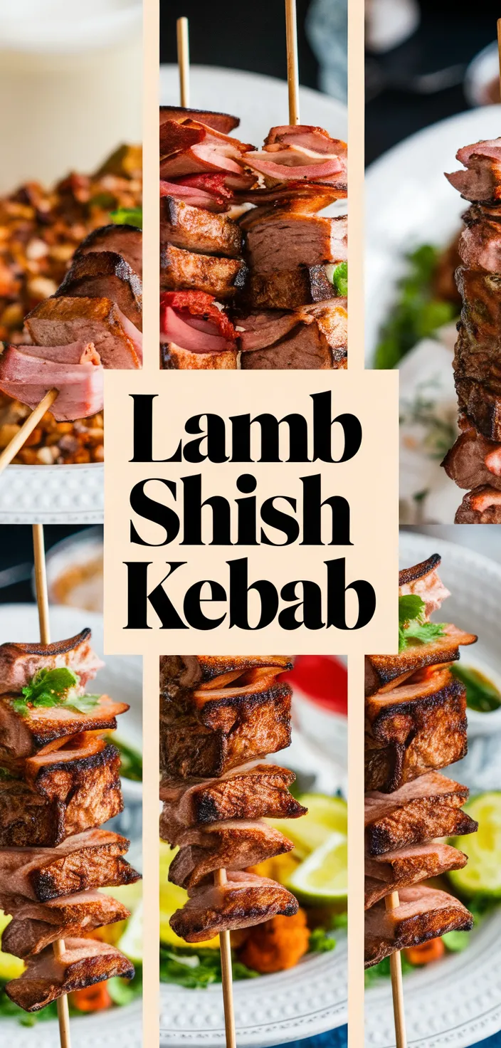 A photo of Lamb Shish Kebab Recipe