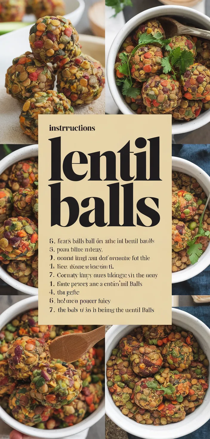 A photo of Lentil Balls Recipe