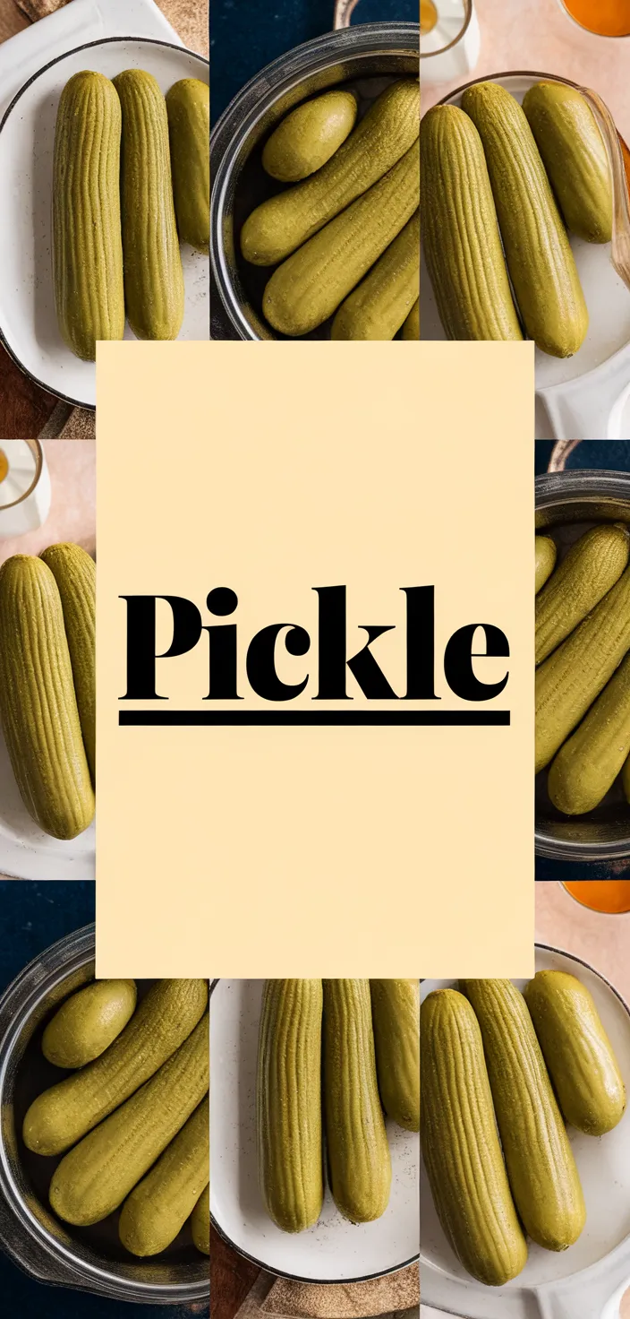 A photo of Pickle Recipe