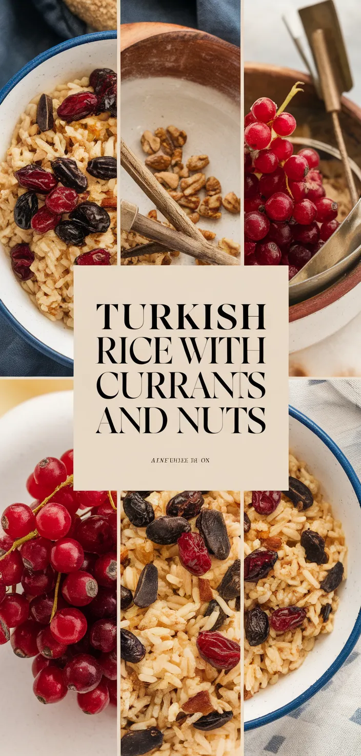 A photo of Spiced Turkish Rice Currants Pinenuts Ic Pilavi Recipe