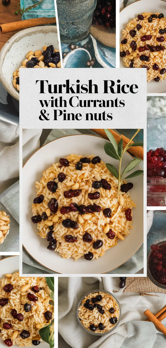 A photo of Spiced Turkish Rice Currants Pinenuts Ic Pilavi Recipe