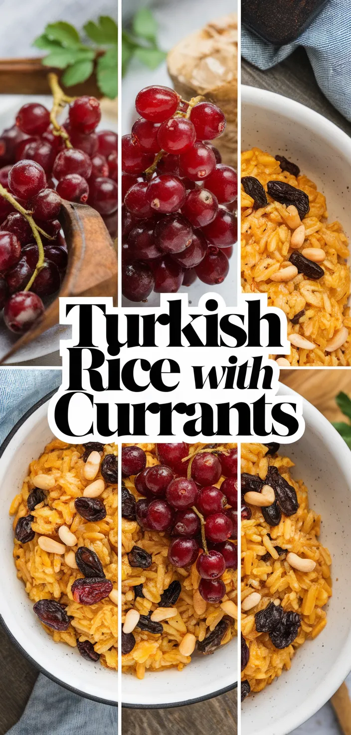 A photo of Spiced Turkish Rice Currants Pinenuts Ic Pilavi Recipe