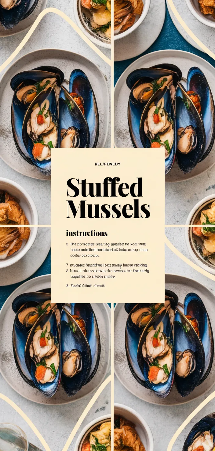 A photo of Stuffed Mussels Recipe