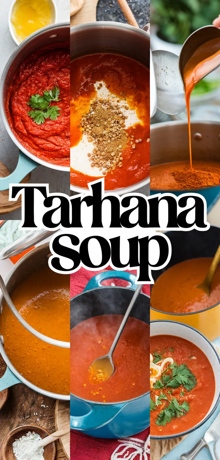 A photo of Tarhana Soup Recipe