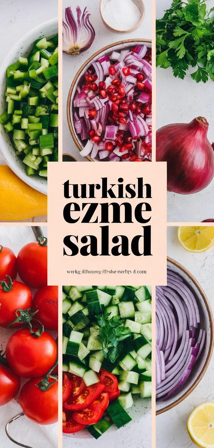 A photo of Turkish Ezme Salad Recipe