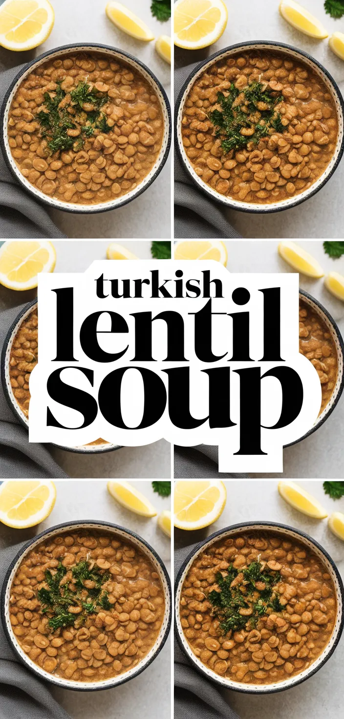 A photo of Turkish Lentil Soup Recipe