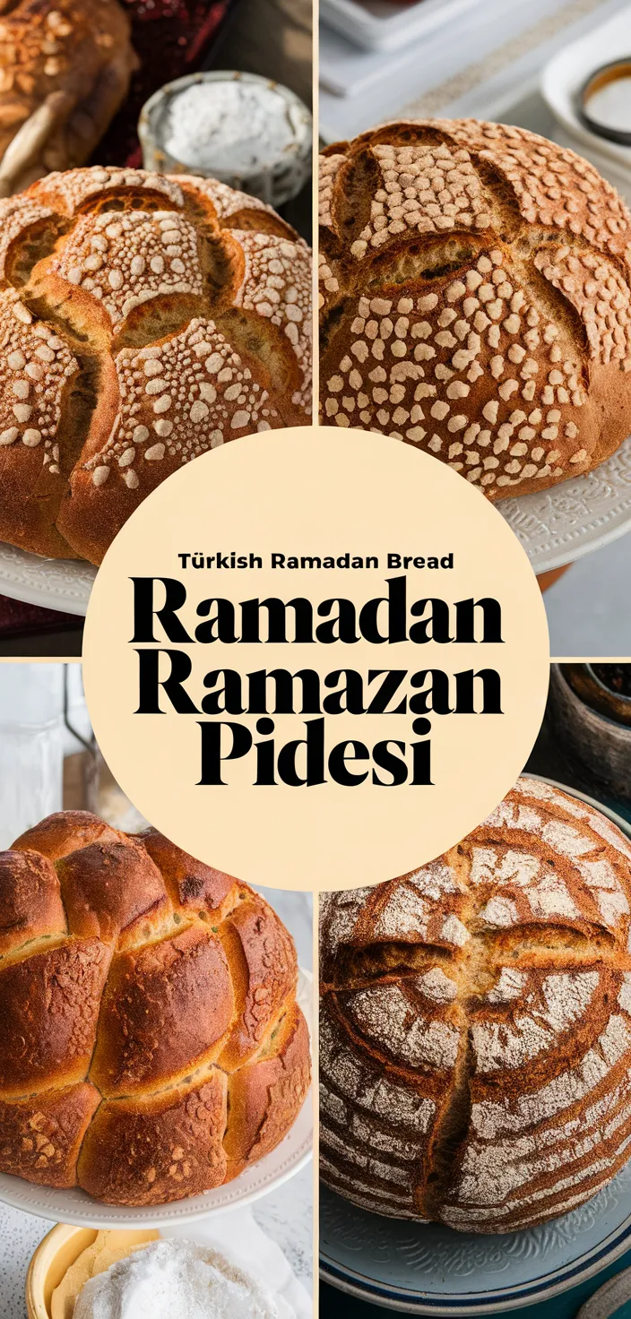 A photo of Turkish Ramadan Bread Ramazan Pidesi Recipe