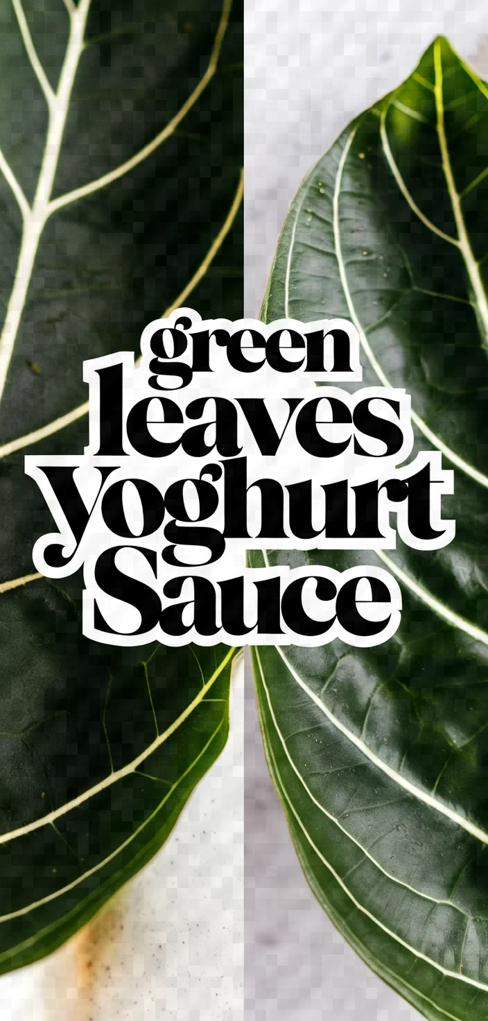 Photo of Green Leaves Yoghurt Sauce Recipe