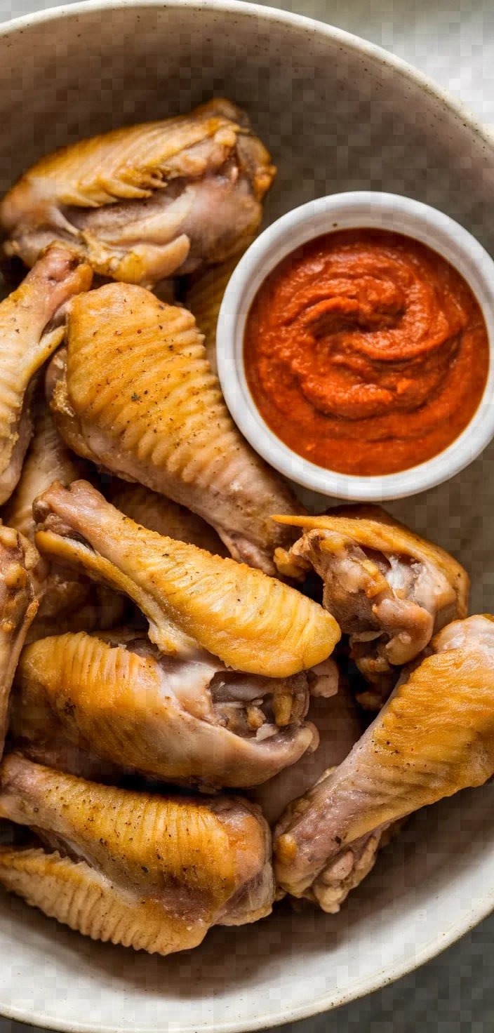 Ingredients photo for Harissa Chicken Wings Recipe