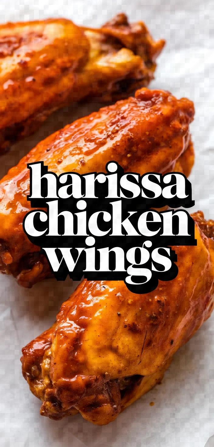 Harissa Chicken Wings Recipe