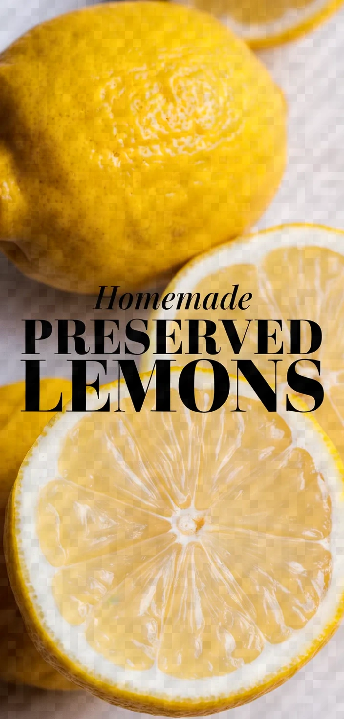 Photo of Homemade Preserved Lemons Recipe