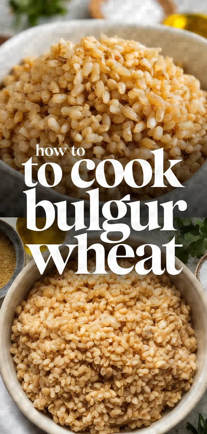 How To Cook Bulgur Wheat Recipe