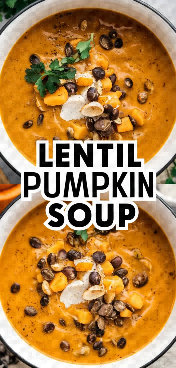 Lentil Pumpkin Soup Recipe