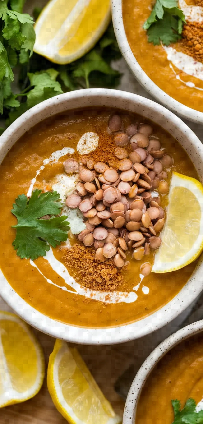 Ingredients photo for Lentil Pumpkin Soup Recipe