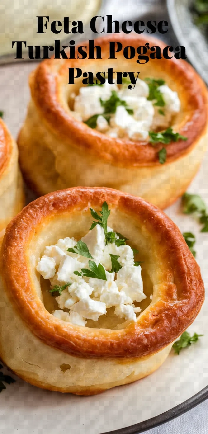 Pogaca With Feta Cheese Turkish Breakfast Pastry Recipe