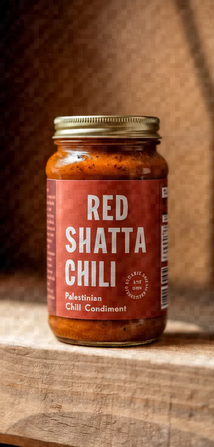 Red Shatta Palestinian Chili Condiment Recipe