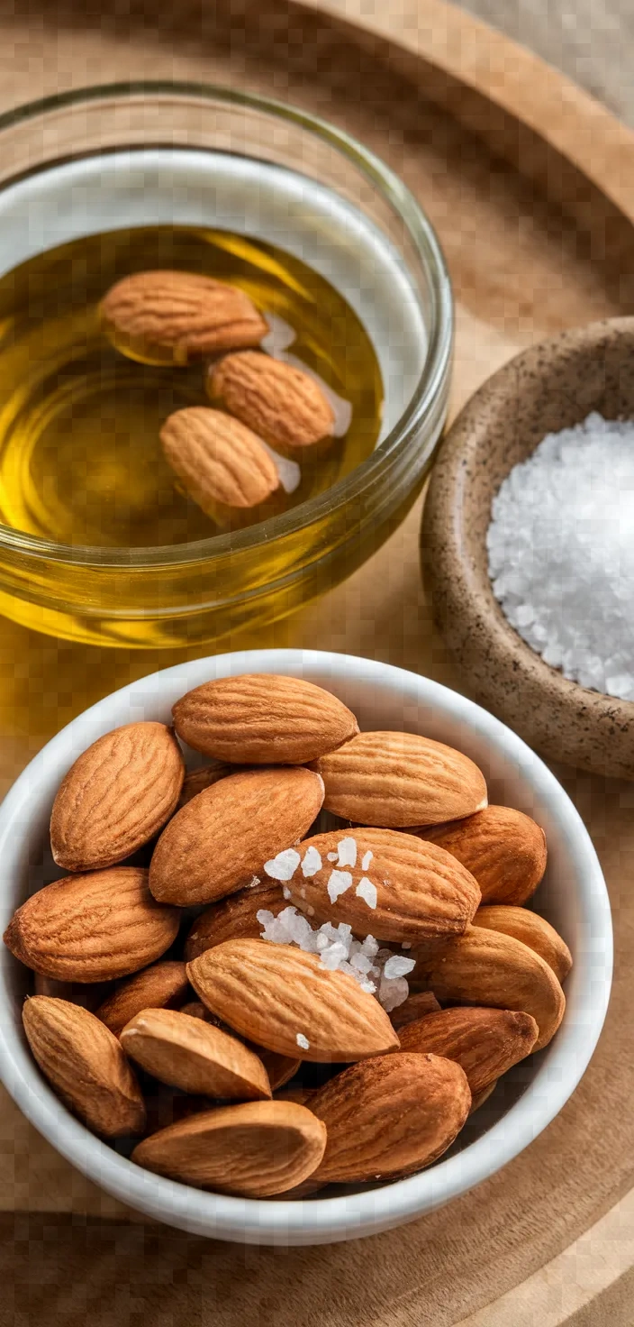 Ingredients photo for Simple Roasted Salted Almonds Recipe