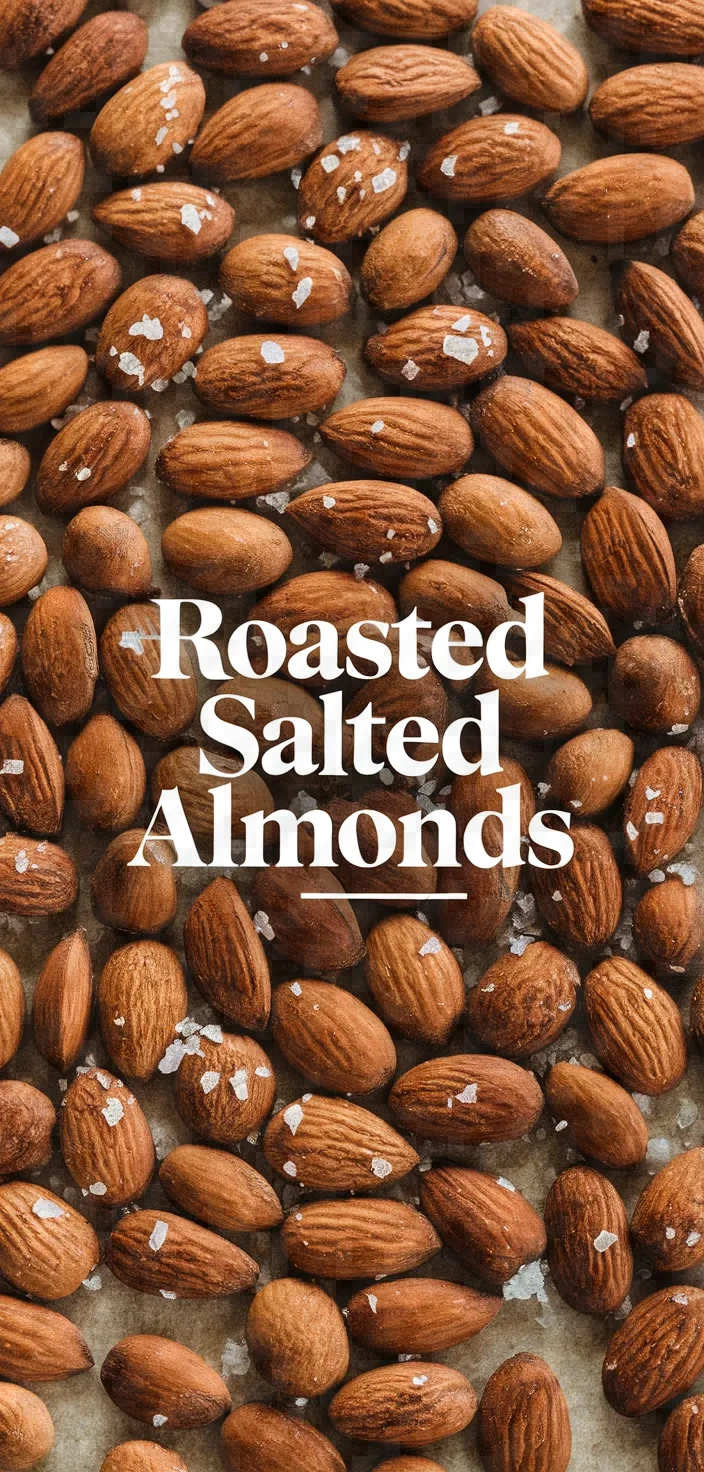 Simple Roasted Salted Almonds Recipe