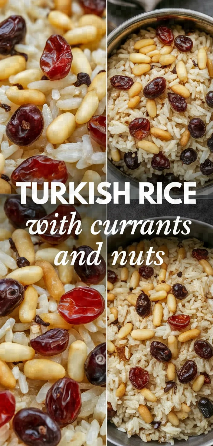 Spiced Turkish Rice Currants Pinenuts Ic Pilavi Recipe