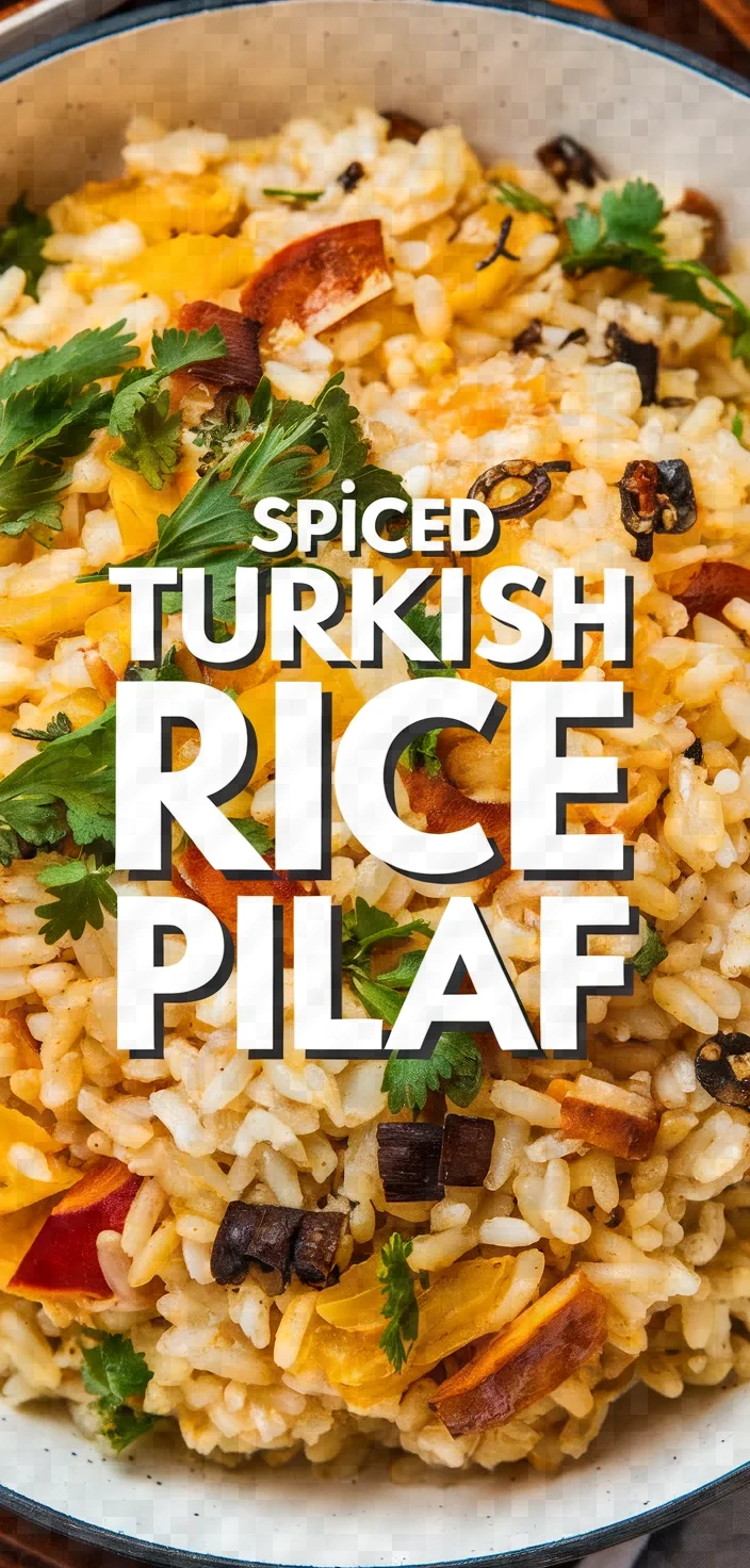 Spiced Turkish Rice Currants Pinenuts Ic Pilavi Recipe