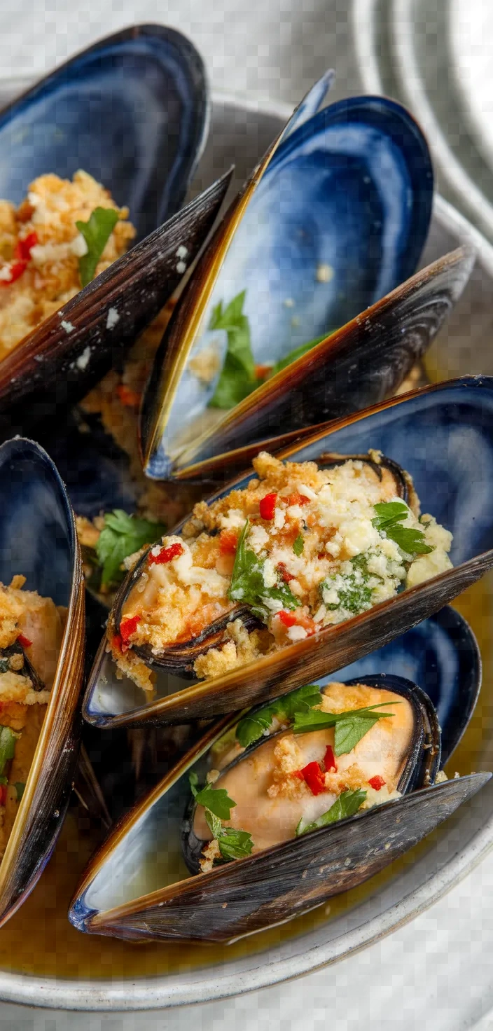 Ingredients photo for Stuffed Mussels Recipe