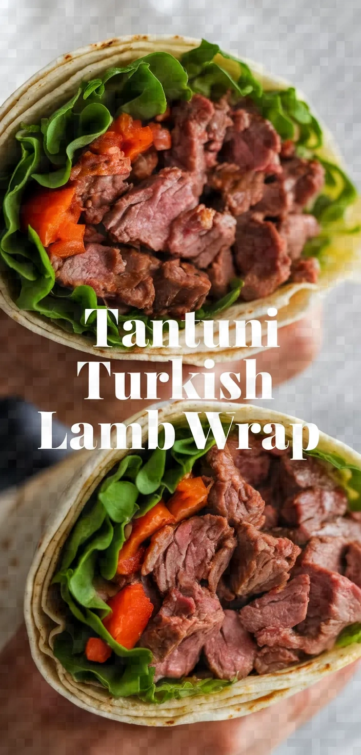 Photo of Tantuni Turkish Lamb Wrap Recipe