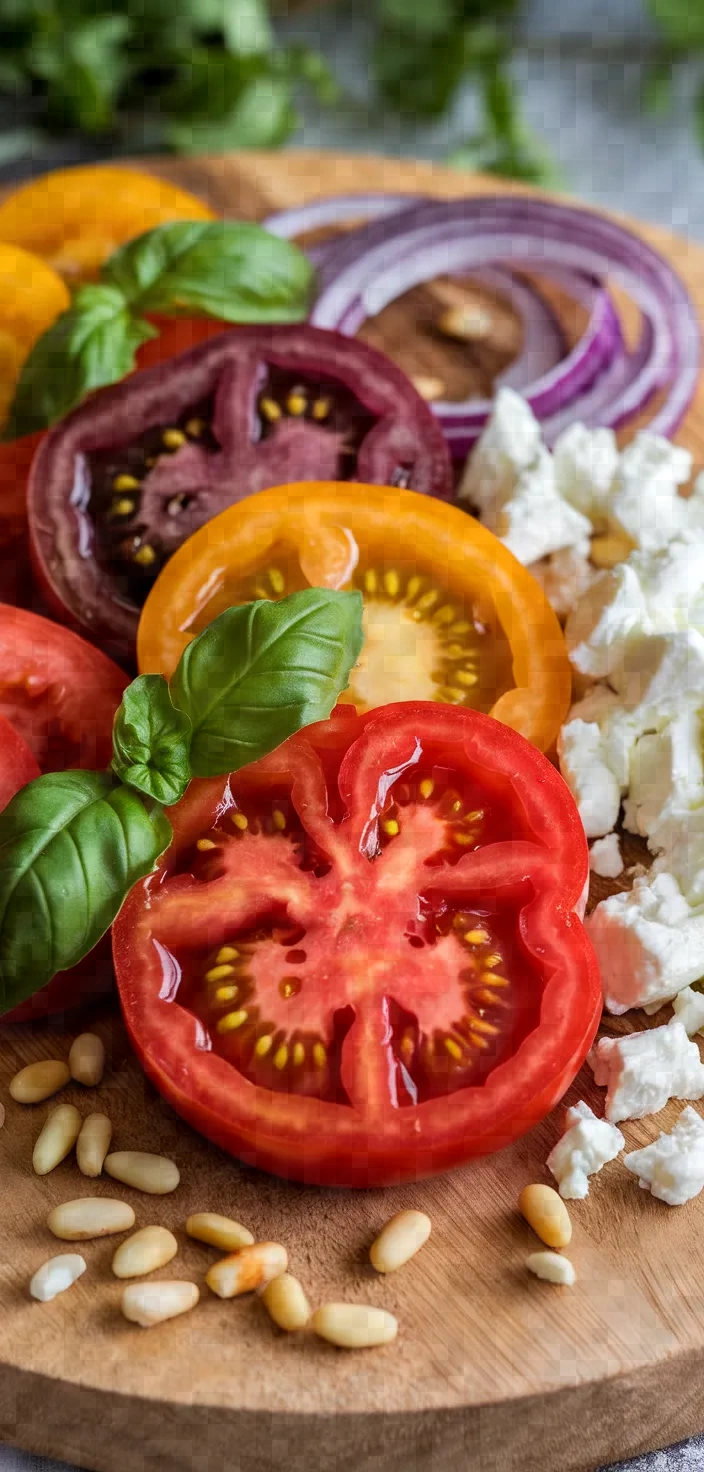 Ingredients photo for Tomato Salad Purple Basil Recipe