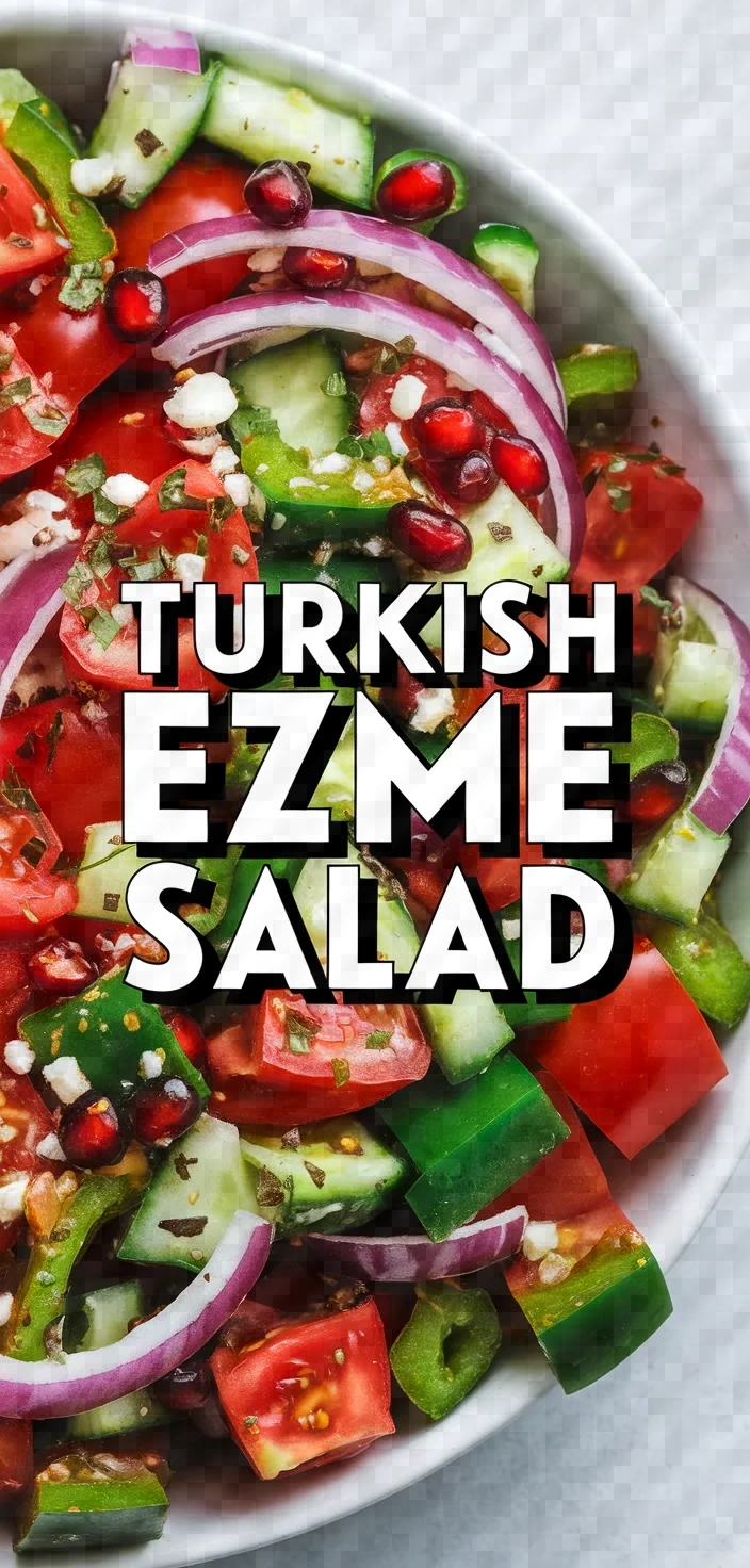 Photo of Turkish Ezme Salad Recipe