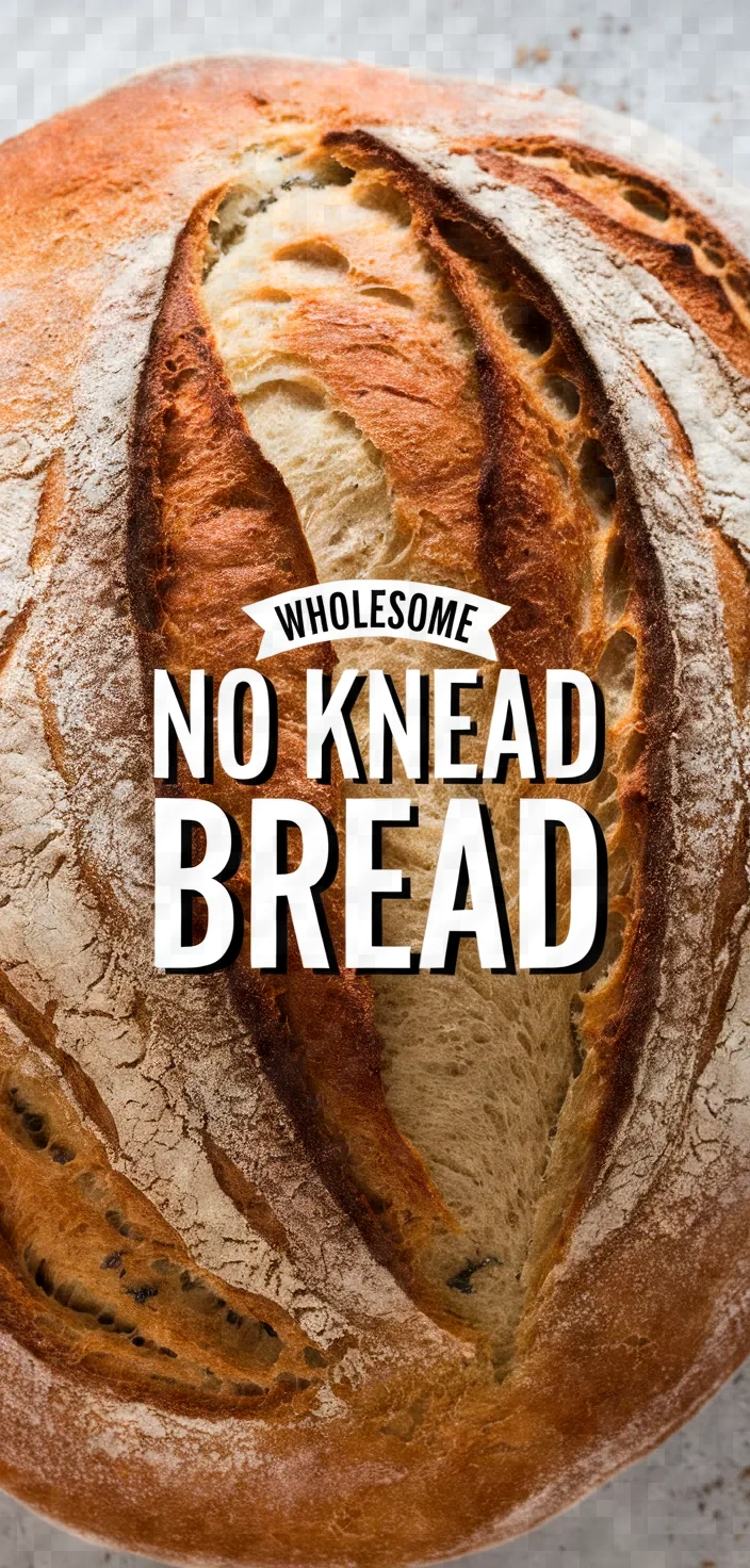 Photo of Wholesome No Knead Bread Recipe