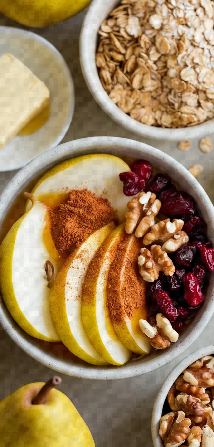 Ingredients photo for Baked Pears Recipe