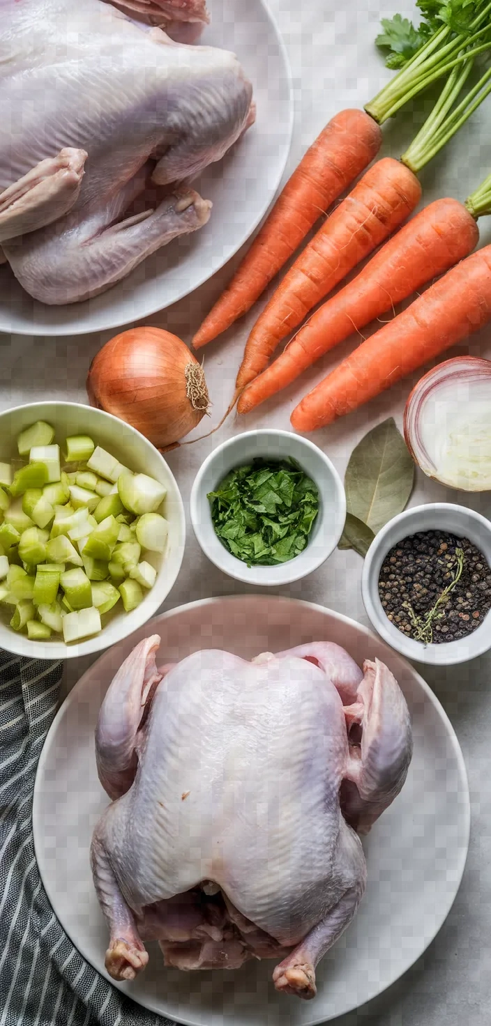 Ingredients photo for Chicken Broth Soup Recipe