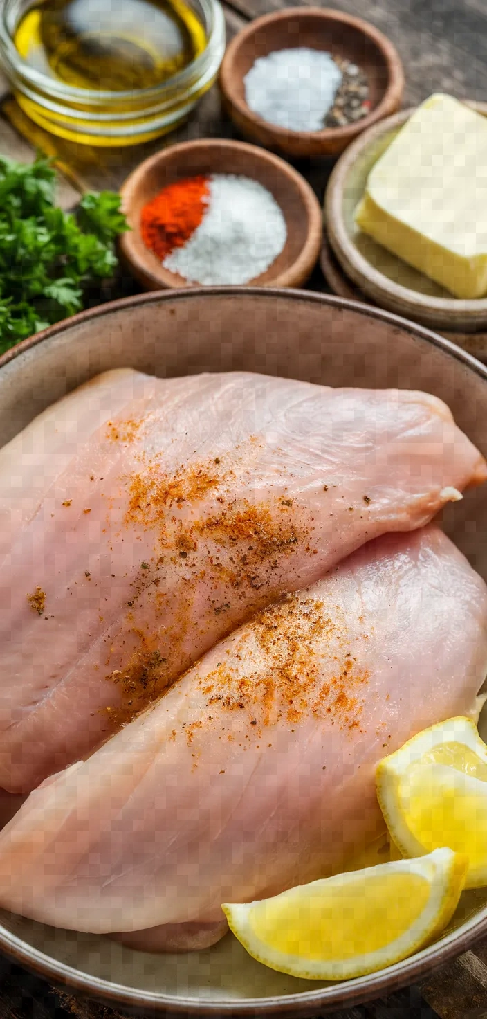 Ingredients photo for Chicken Fillets On Cast Iron Recipe
