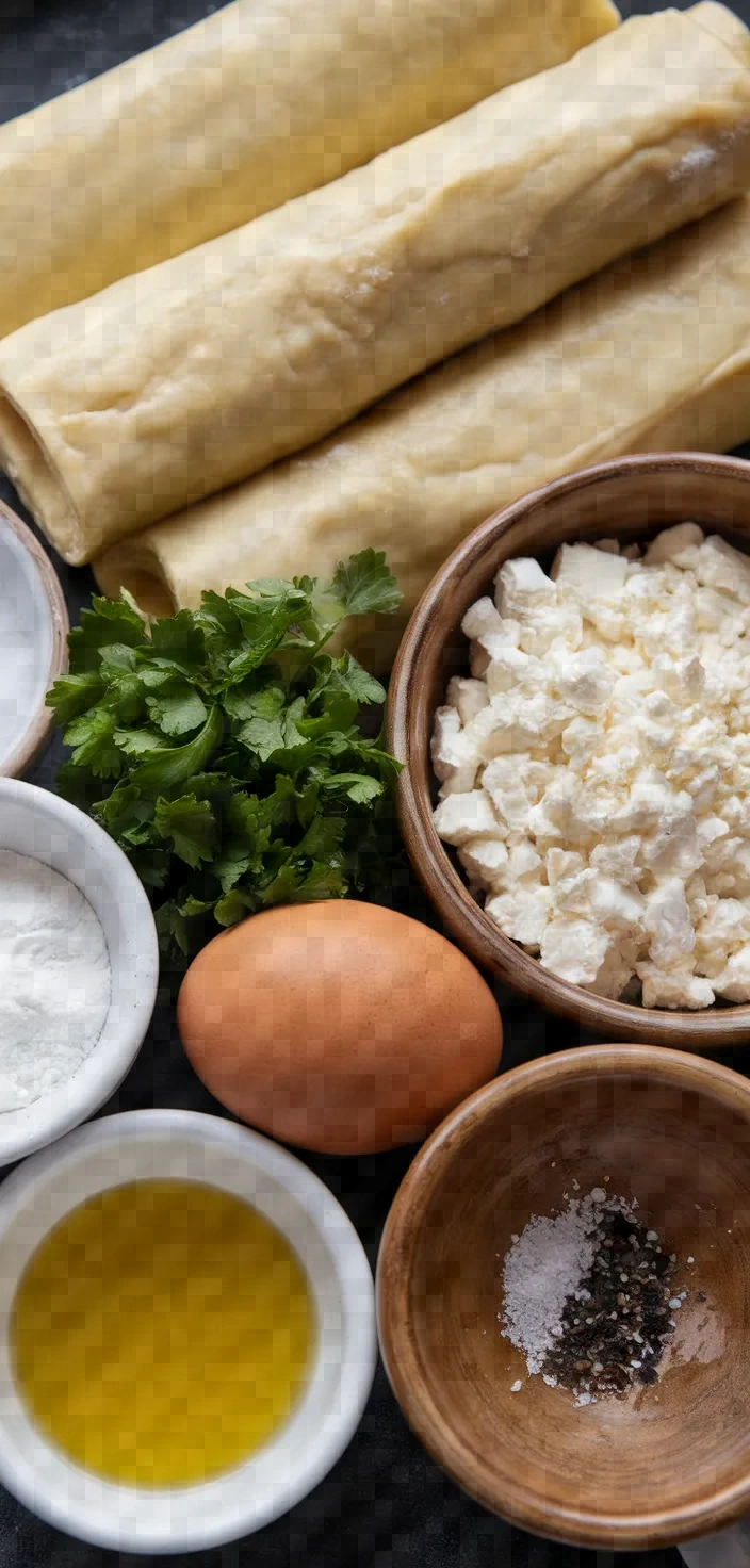 Ingredients photo for Cigarette Borek Recipe