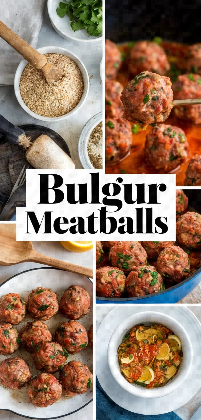 A photo of Bulgur Meatballs Recipe