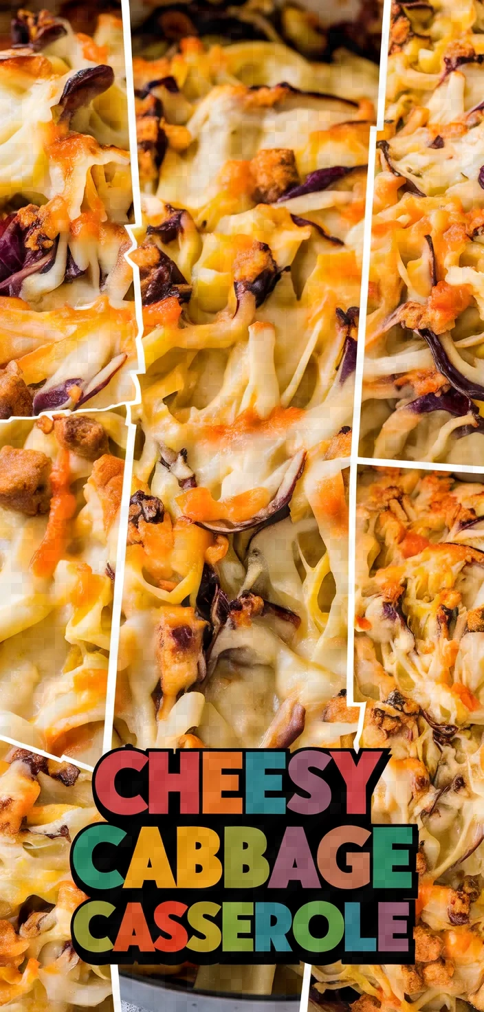 A photo of Cheesy Cabbage Casseole Recipe