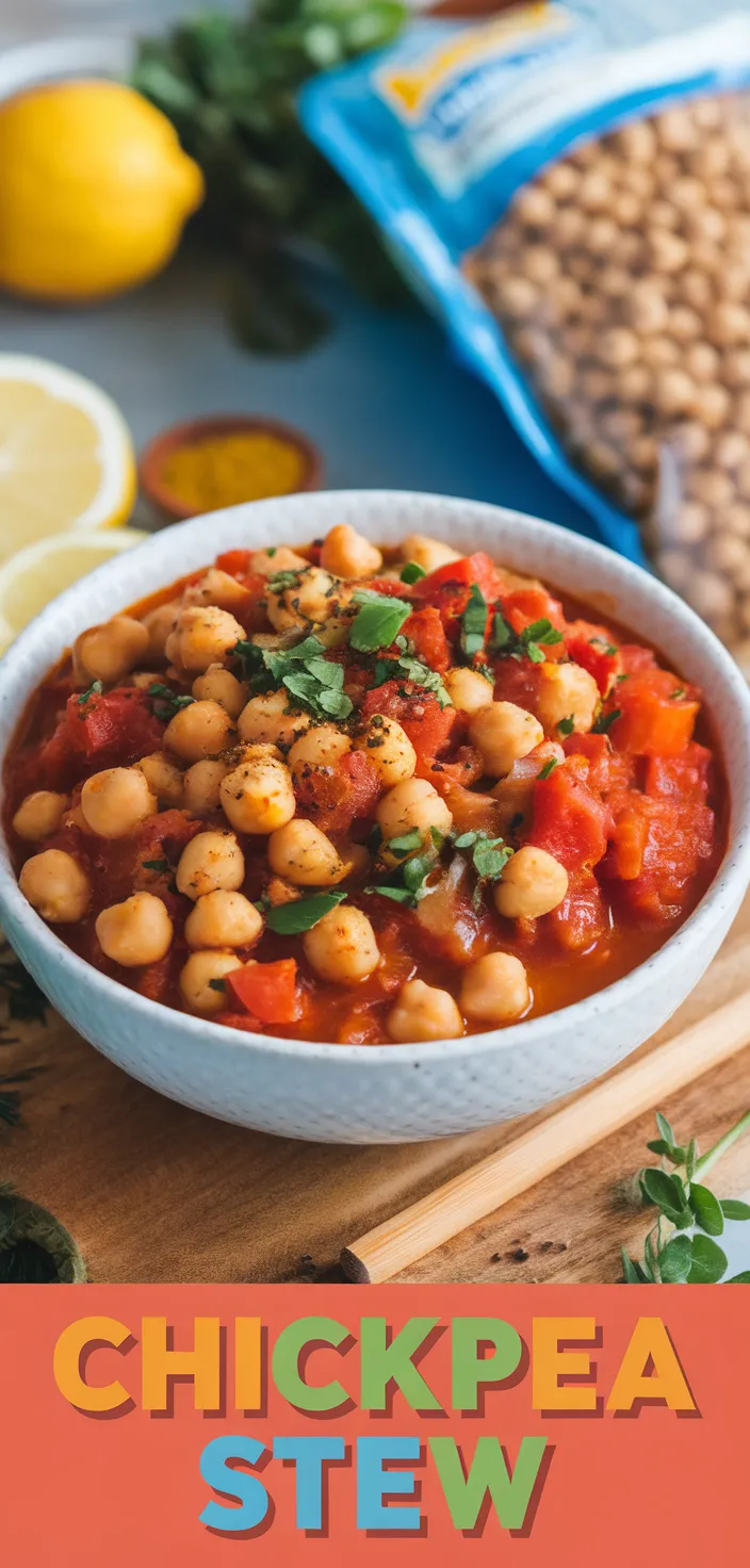 A photo of Chickpea Stew Recipe