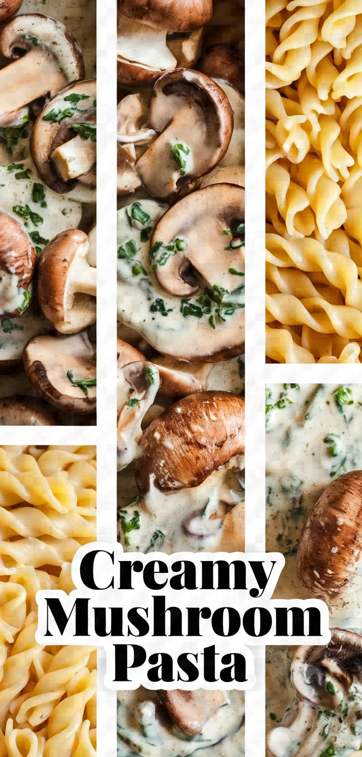 A photo of Creamy Mushroom Pasta Recipe